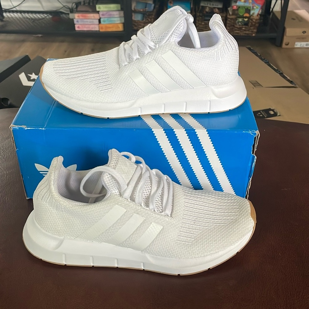 Adidas Swift Run White Mens 9